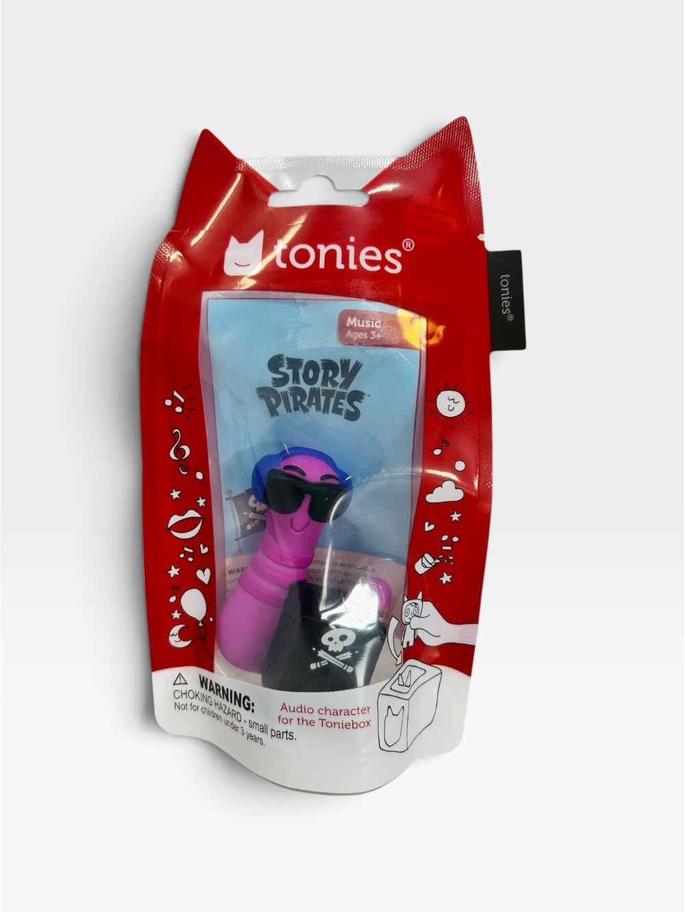 Tonies Story Pirates Audio Character Figurine Songs and Stories NWT